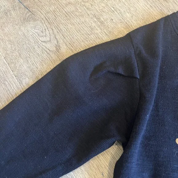 Black Tule Poetry Sweater Dress